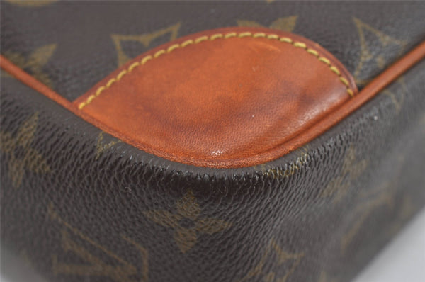 Authentic Louis Vuitton Monogram Compiegne 28 Clutch Hand Bag M51845 LV 1574I