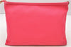 Authentic Louis Vuitton Antigua Pochette Plat PM Pouch Pink M40068 LV 1577D