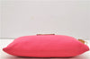 Authentic Louis Vuitton Antigua Pochette Plat PM Pouch Pink M40068 LV 1577D