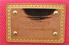 Authentic Louis Vuitton Antigua Pochette Plat PM Pouch Pink M40068 LV 1577D