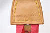 Authentic Louis Vuitton Antigua Pochette Plat PM Pouch Pink M40068 LV 1577D