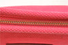 Authentic Louis Vuitton Antigua Pochette Plat PM Pouch Pink M40068 LV 1577D