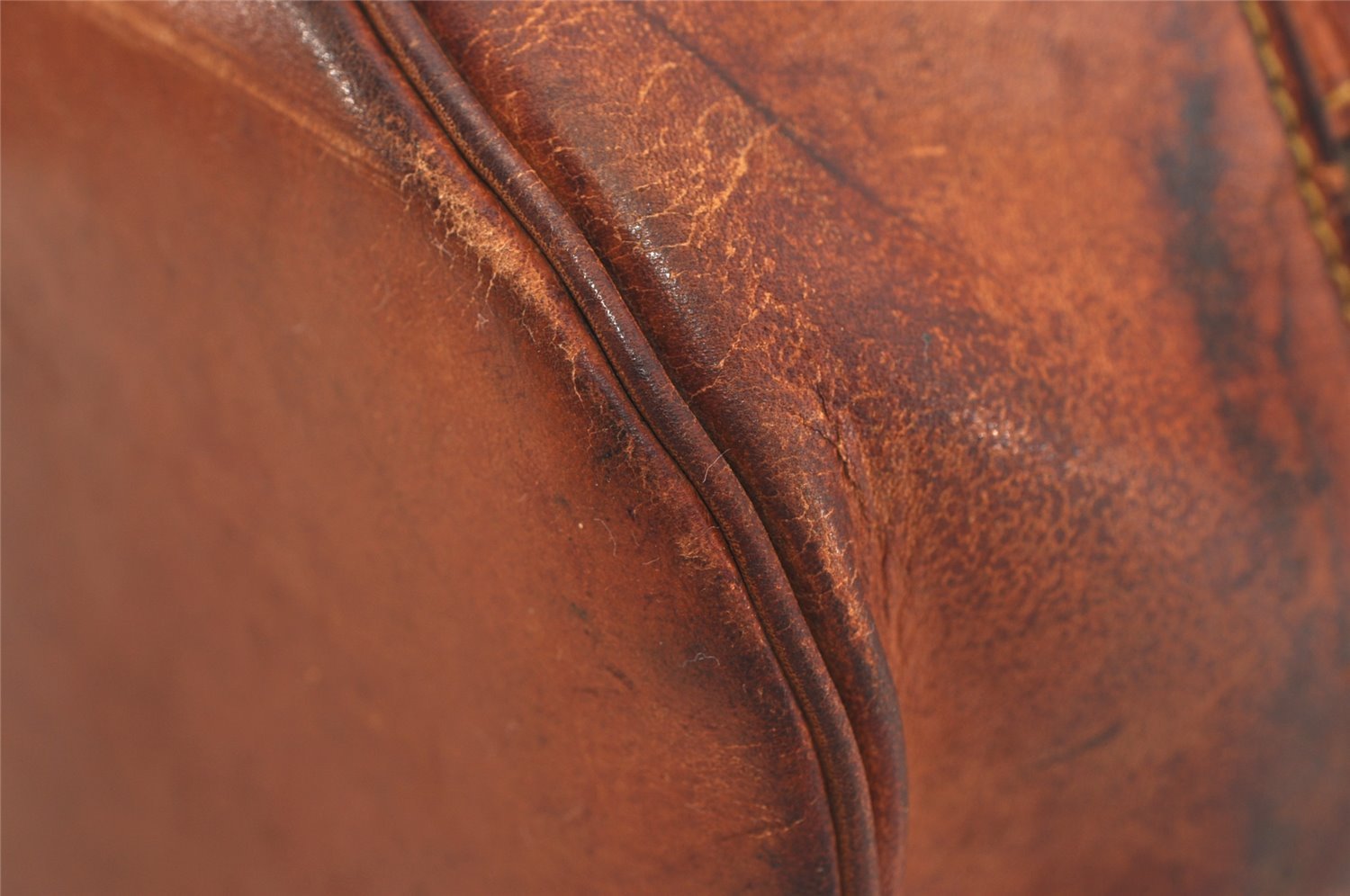 Authentic Louis Vuitton Monogram Randonnee GM Shoulder Bag M42244 LV Junk 1577I