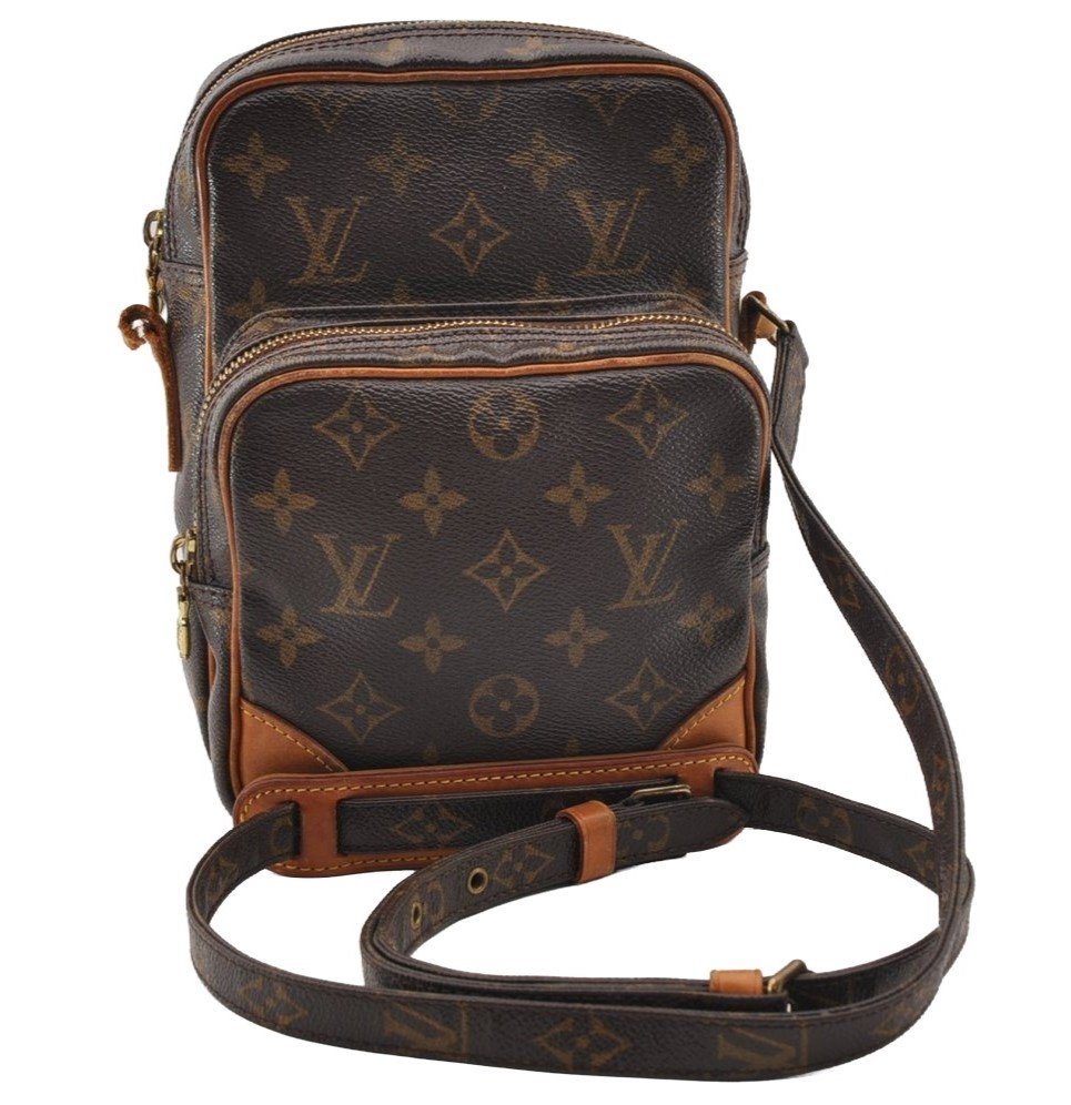 Authentic Louis Vuitton Monogram Amazone Shoulder Cross Bag M45236 LV Junk 1578I