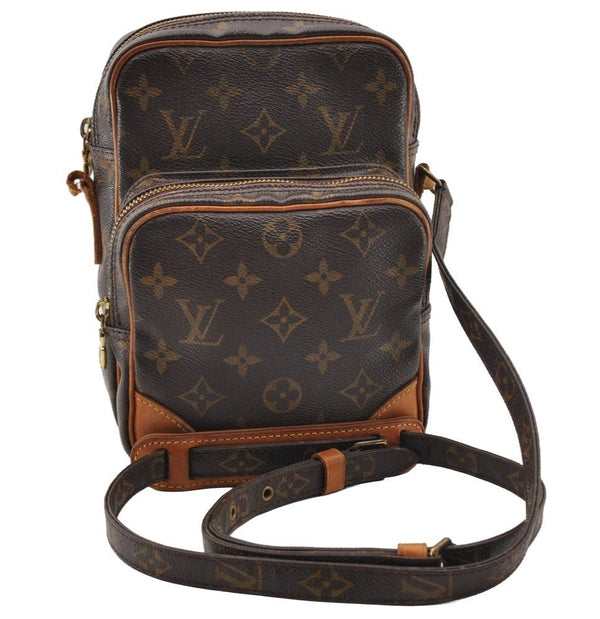 Authentic Louis Vuitton Monogram Amazone Shoulder Cross Bag M45236 LV Junk 1578I