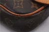 Authentic Louis Vuitton Monogram Pochette Gange Waist Waist bag M51870 LV 1580D