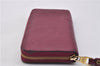 Authentic Louis Vuitton Empreinte Zippy Wallet Purse Purple M60549 LV Box 1580F