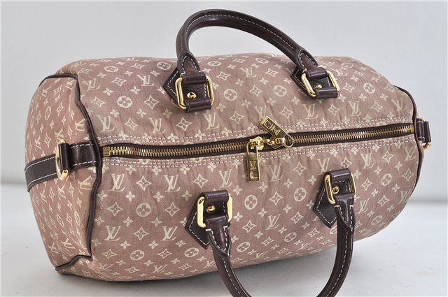 Auth Louis Vuitton Monogram Idylle Speedy Bandouliere 30 Pink M56704 LV 1582D