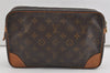 Authentic Louis Vuitton Monogram Compiegne 28 Clutch Hand Bag M51845 LV 1584I