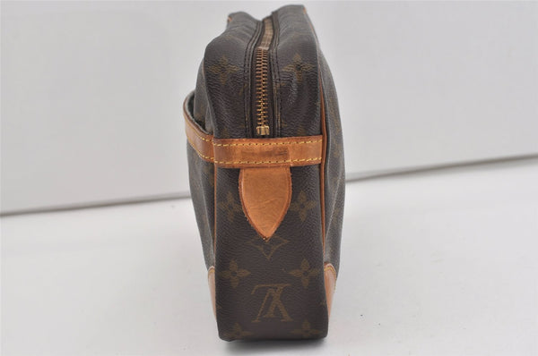 Authentic Louis Vuitton Monogram Compiegne 28 Clutch Hand Bag M51845 LV 1584I