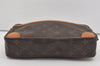Authentic Louis Vuitton Monogram Compiegne 28 Clutch Hand Bag M51845 LV 1584I