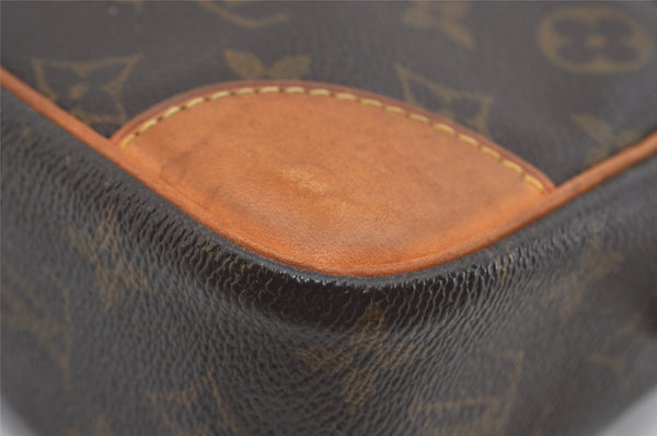 Authentic Louis Vuitton Monogram Compiegne 28 Clutch Hand Bag M51845 LV 1584I