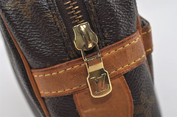 Authentic Louis Vuitton Monogram Compiegne 28 Clutch Hand Bag M51845 LV 1584I