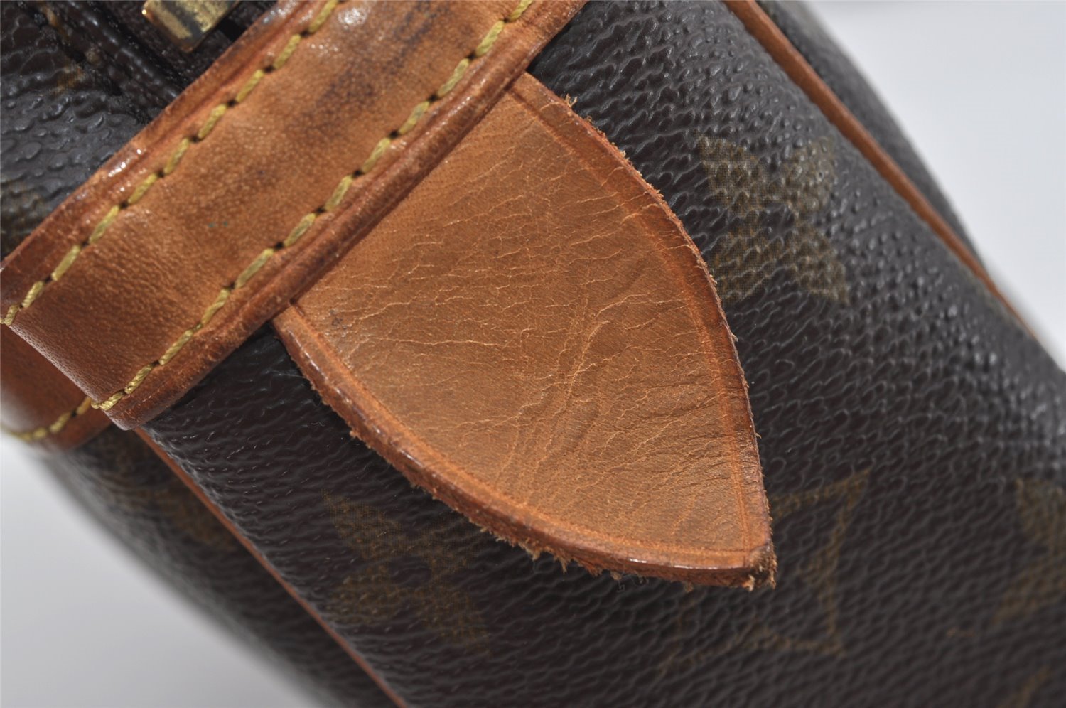 Authentic Louis Vuitton Monogram Compiegne 28 Clutch Hand Bag M51845 LV 1584I