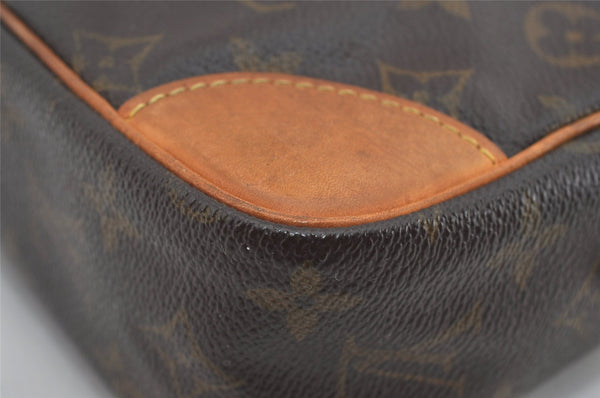 Authentic Louis Vuitton Monogram Compiegne 28 Clutch Hand Bag M51845 LV 1584I