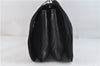 Authentic GUCCI Sherry Line Interlocking G Shoulder Bag Velor 115746 Black 1585D