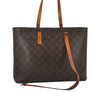 Authentic Louis Vuitton Monogram Luco Shoulder Tote Bag M51155 LV Junk 1585I