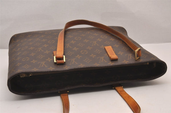Authentic Louis Vuitton Monogram Luco Shoulder Tote Bag M51155 LV Junk 1585I