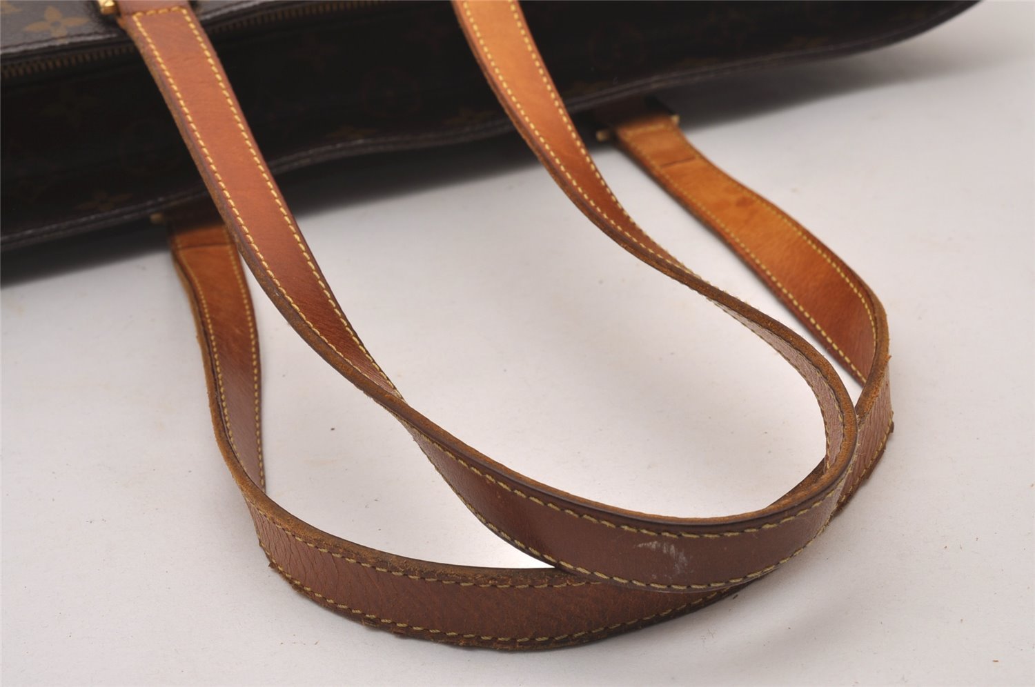 Authentic Louis Vuitton Monogram Luco Shoulder Tote Bag M51155 LV Junk 1585I