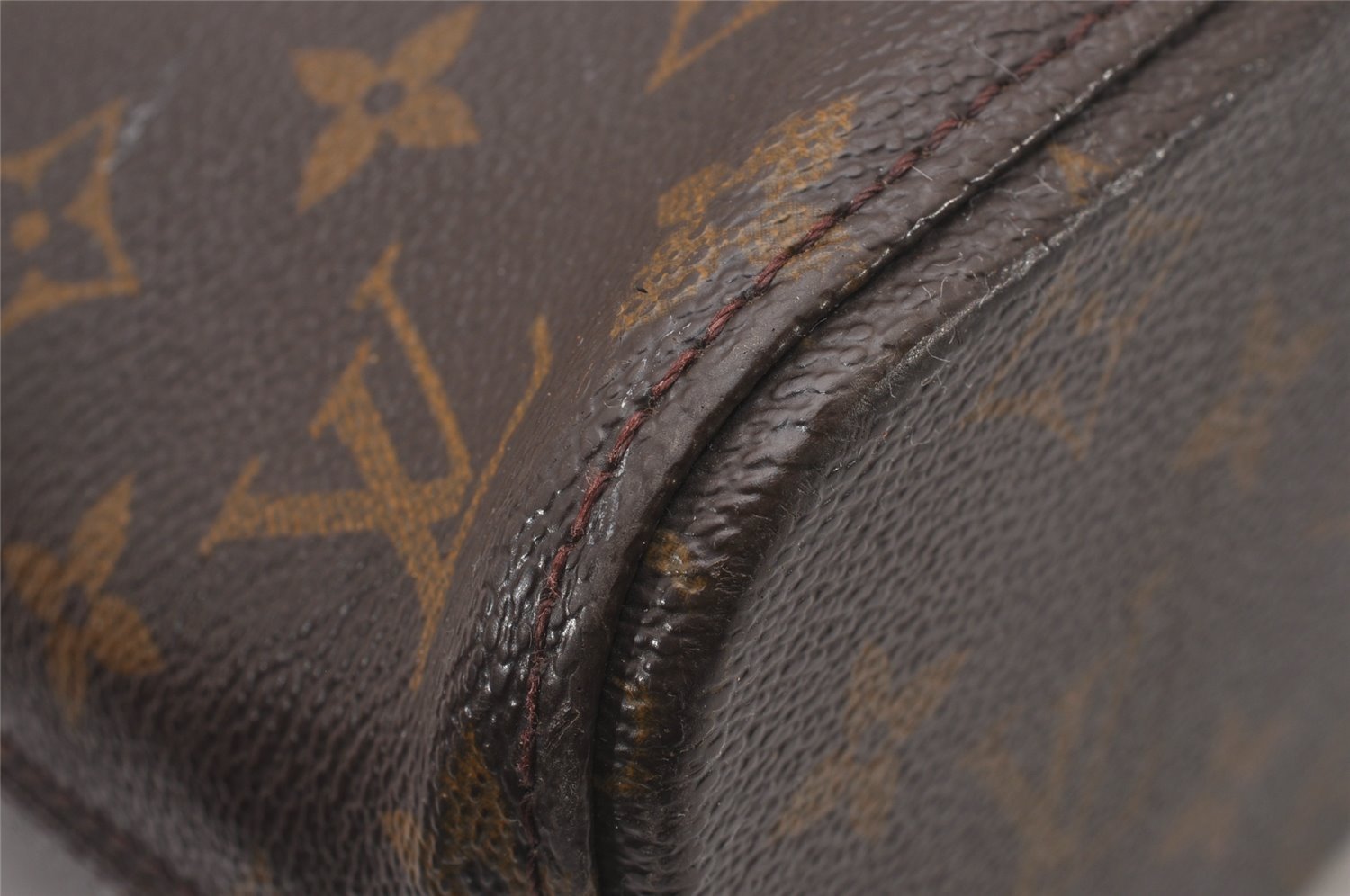 Authentic Louis Vuitton Monogram Luco Shoulder Tote Bag M51155 LV Junk 1585I