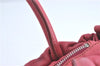 Authentic PRADA Leather Nappa Ribbon 2Way Shoulder Hand Bag Purse Pink 1586C