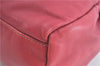 Authentic PRADA Leather Nappa Ribbon 2Way Shoulder Hand Bag Purse Pink 1586C
