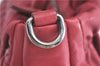 Authentic PRADA Leather Nappa Ribbon 2Way Shoulder Hand Bag Purse Pink 1586C