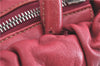 Authentic PRADA Leather Nappa Ribbon 2Way Shoulder Hand Bag Purse Pink 1586C