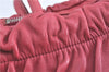Authentic PRADA Leather Nappa Ribbon 2Way Shoulder Hand Bag Purse Pink 1586C
