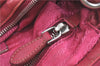 Authentic PRADA Leather Nappa Ribbon 2Way Shoulder Hand Bag Purse Pink 1586C