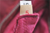 Authentic PRADA Leather Nappa Ribbon 2Way Shoulder Hand Bag Purse Pink 1586C