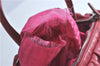 Authentic PRADA Leather Nappa Ribbon 2Way Shoulder Hand Bag Purse Pink 1586C
