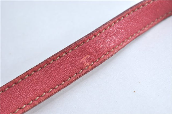 Authentic PRADA Leather Nappa Ribbon 2Way Shoulder Hand Bag Purse Pink 1586C