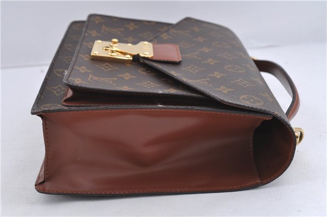 Authentic Louis Vuitton Monogram Monceau 2Way Shoulder Hand Bag M51185 LV 1586D