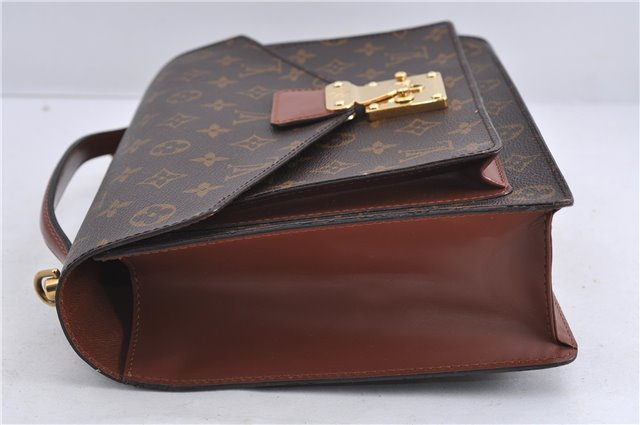 Authentic Louis Vuitton Monogram Monceau 2Way Shoulder Hand Bag M51185 LV 1586D