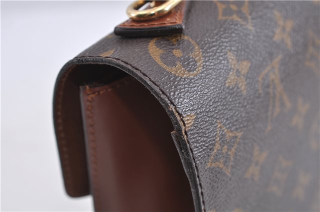 Authentic Louis Vuitton Monogram Monceau 2Way Shoulder Hand Bag M51185 LV 1586D