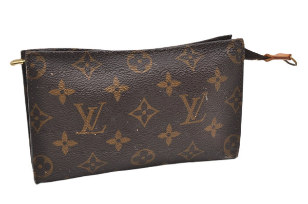 Authentic Louis Vuitton Monogram Pouch For Bucket PM LV 1586G