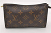 Authentic Louis Vuitton Monogram Pouch For Bucket PM LV 1586G