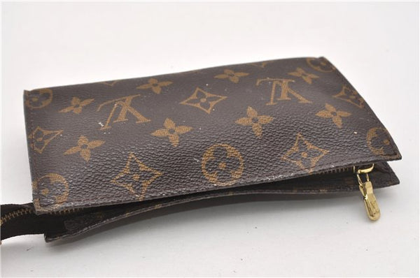 Authentic Louis Vuitton Monogram Pouch For Bucket PM LV 1586G