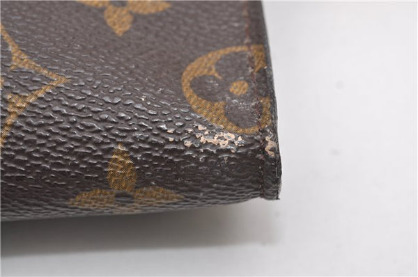 Authentic Louis Vuitton Monogram Pouch For Bucket PM LV 1586G
