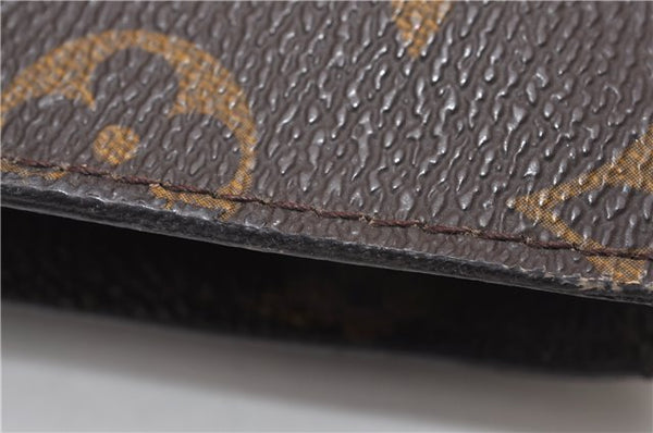 Authentic Louis Vuitton Monogram Pouch For Bucket PM LV 1586G