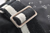 Authentic CHANEL Old Travel Line Backpack Purse Nylon Black 1587I
