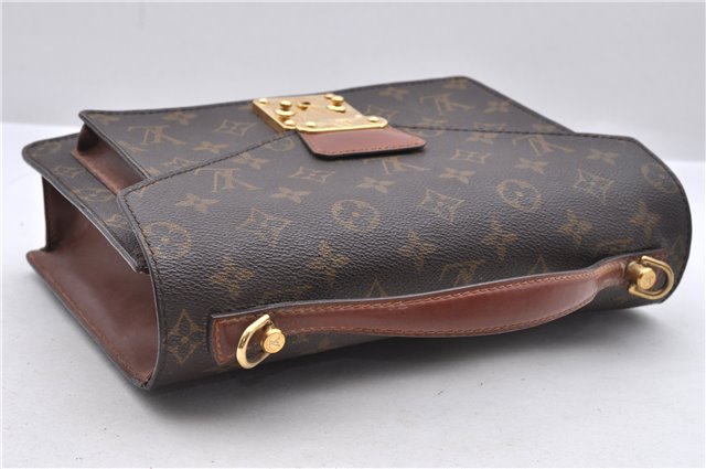 Authentic Louis Vuitton Monogram Monceau 2Way Shoulder Hand Bag M51187 LV 1588D