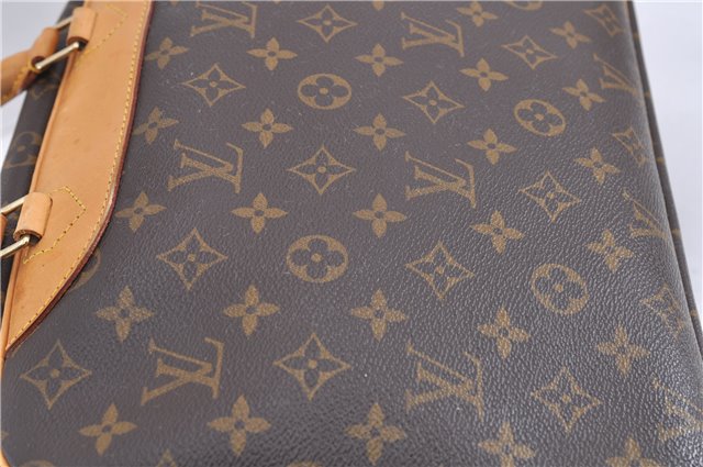 Authentic Louis Vuitton Monogram Deauville Hand Bag Purse M47270 LV 1589D