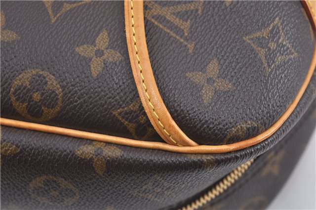 Authentic Louis Vuitton Monogram Deauville Hand Bag Purse M47270 LV 1589D