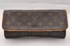 Authentic Louis Vuitton Monogram Pochette Twin GM Shoulder Bag M51852 LV 1590I