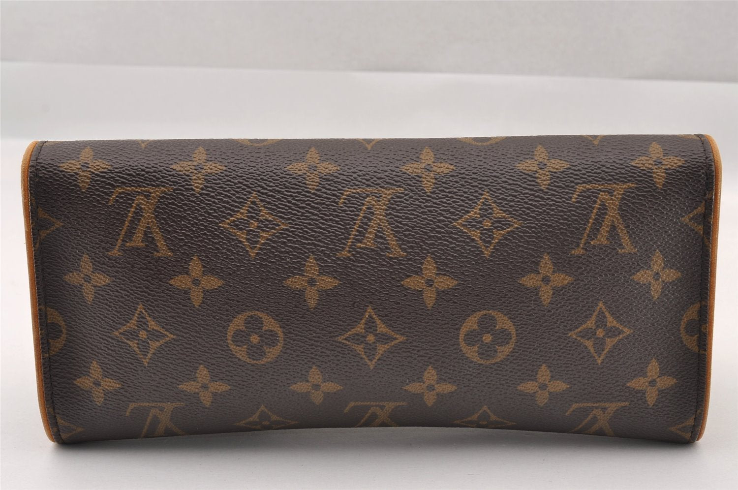 Authentic Louis Vuitton Monogram Pochette Twin GM Shoulder Bag M51852 LV 1590I