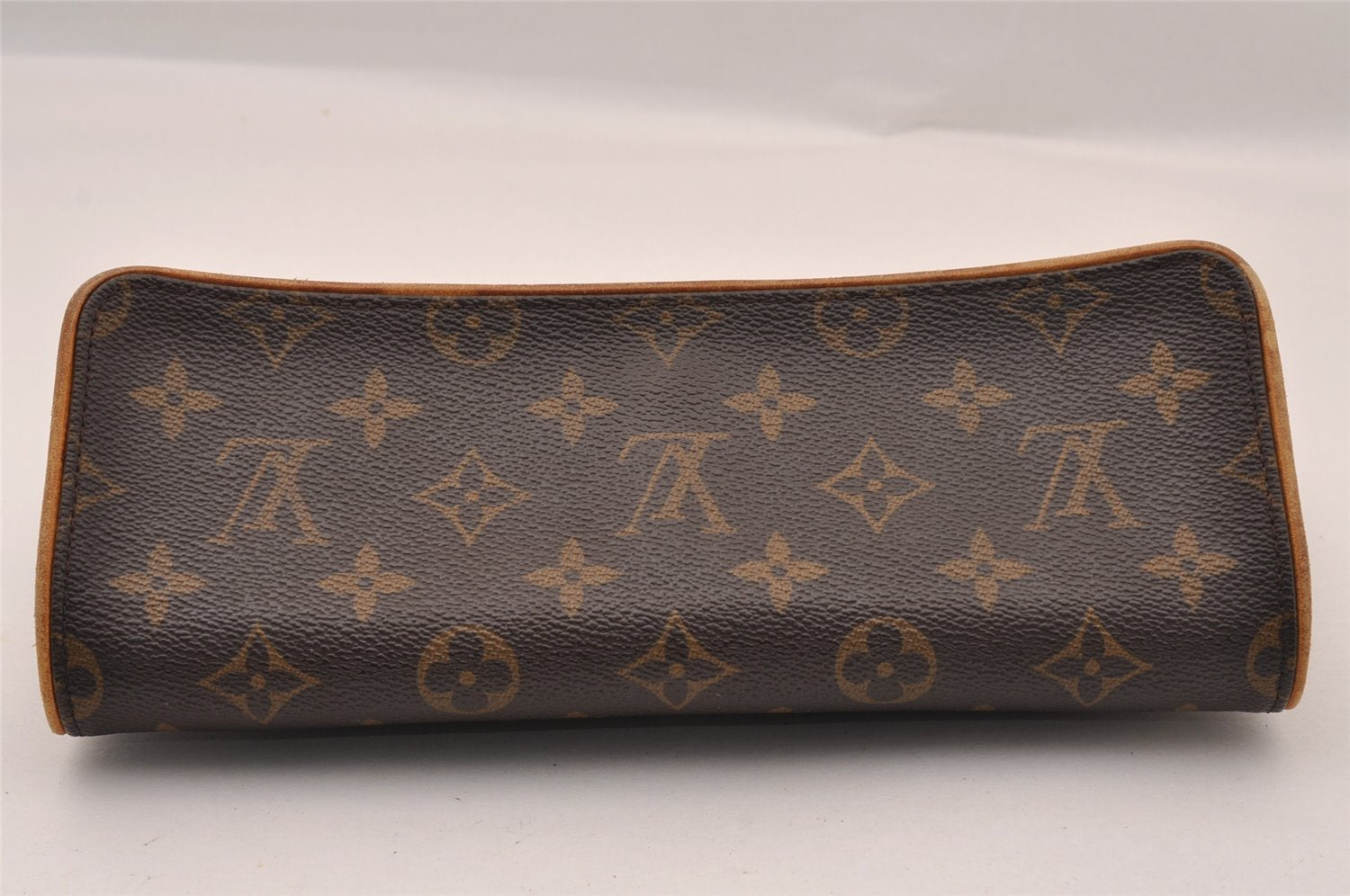 Authentic Louis Vuitton Monogram Pochette Twin GM Shoulder Bag M51852 LV 1590I