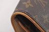 Authentic Louis Vuitton Monogram Pochette Twin GM Shoulder Bag M51852 LV 1590I