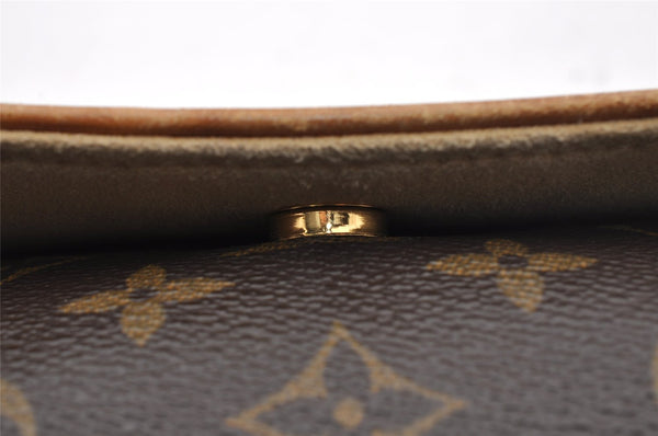 Authentic Louis Vuitton Monogram Pochette Twin GM Shoulder Bag M51852 LV 1590I